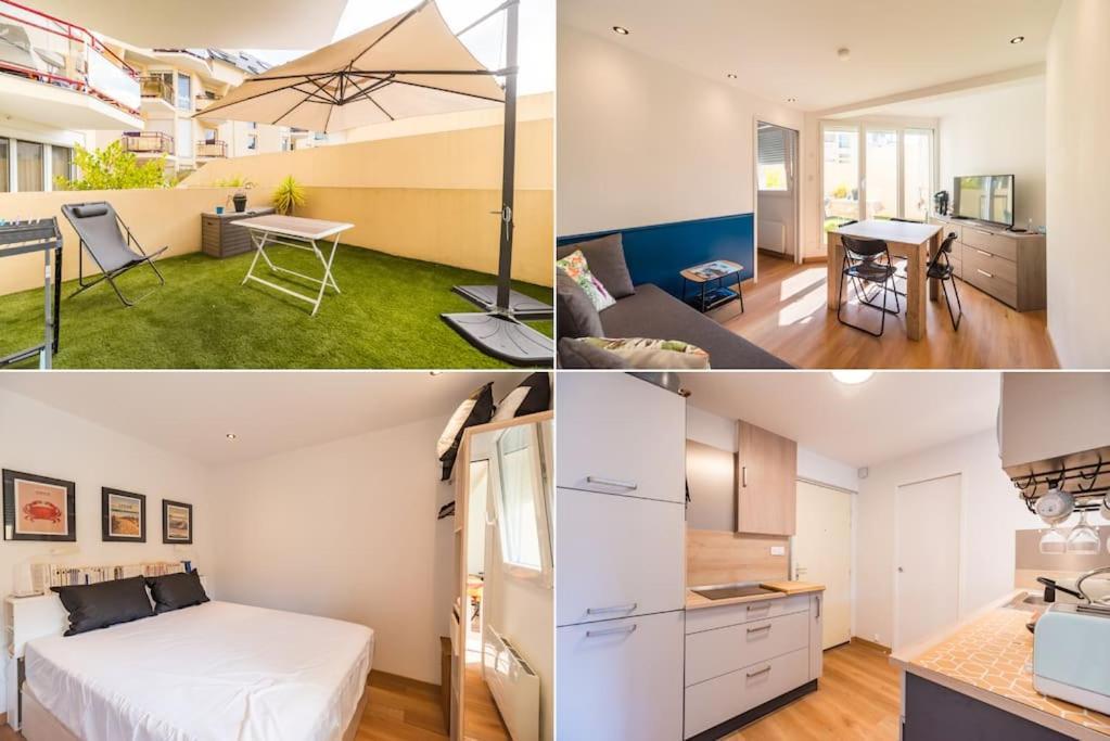 Appartement Avec Terrasse, Trestraou Perros-Guirec Exterior photo